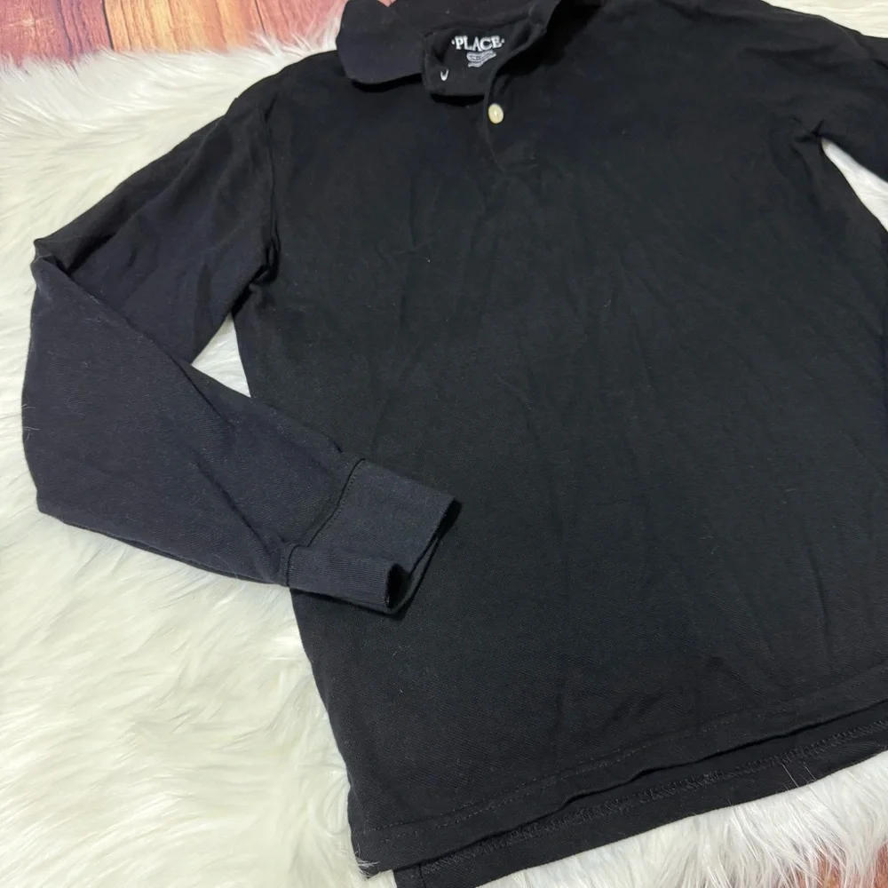 The Children’s Place Long Sleeve Polo Shirt – Kids Large (10/12)